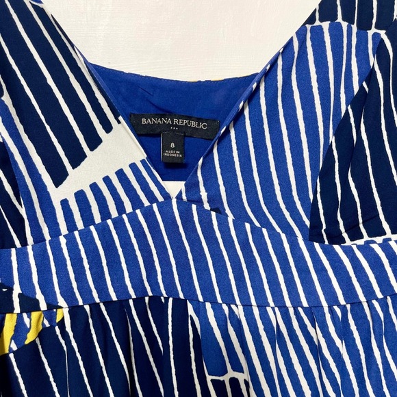 BANANA REPUBLIC Women's Empire-Waist Midi Dress Size 8 - Picture 7 of 10